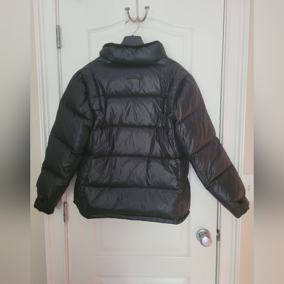 DKNY Black Puffer Coat with Duck Down & Feathers - Picture 3 of 5